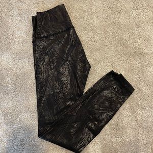Lululemon Wunder Under Shine Leggings